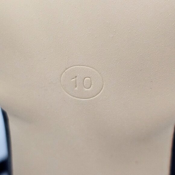 Black Rhinestone Bow Pointed Toe Strappy Special Occasion Heels Women's Size 10 - Picture 12 of 12